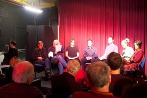 Script reading of Clutching the butterfly shawl